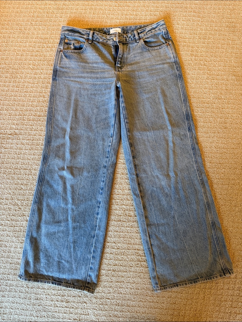 Women’s PacSun Women's Wide-Leg Light Wash Jeans